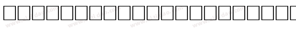 HITORMISS Regular字体转换